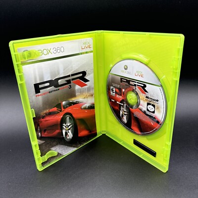 Project Gotham Racing 3 (Xbox 360, 2005) Complete CIB w/Manual