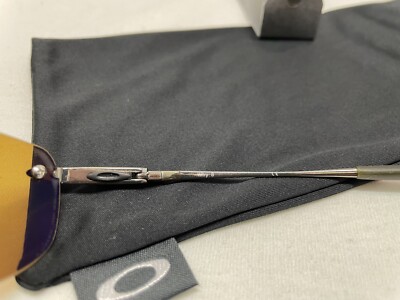 OAKLEY WHY 8 BROWN POLARIZED RIMLESS VINTAGE SUNGLASSES OAKLEY WHY 8 BROWN POLARIZED RIMLESS VINTAGE SUNGLASSES