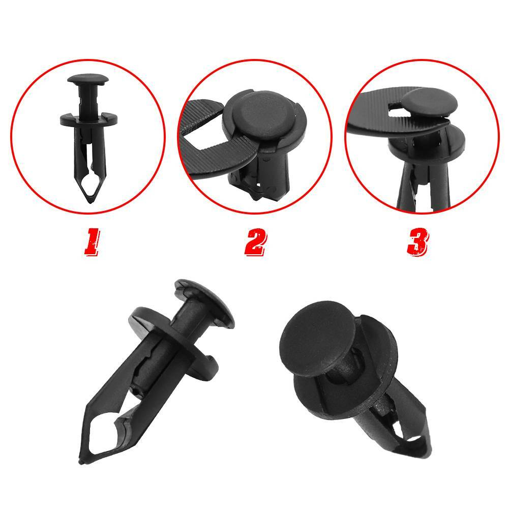 For Polaris ATV UTV Plastic Body Rivet Pliers Tool and 100x Rivets Kit