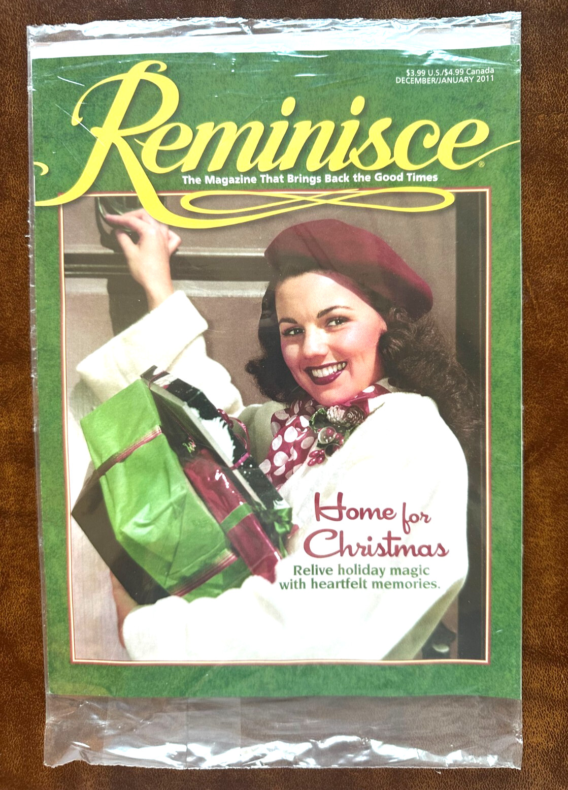 Reminisce NEW Home for Christmas Holiday Magic December/January 2011 Magazine