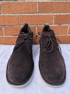 Rockport Men Brown Suede Chukka Ankle lace up Boots Size 12  display picture 2