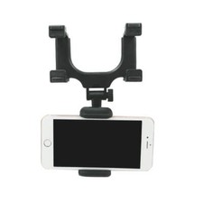 Secure Car Rear Mirror Holder for iPhone