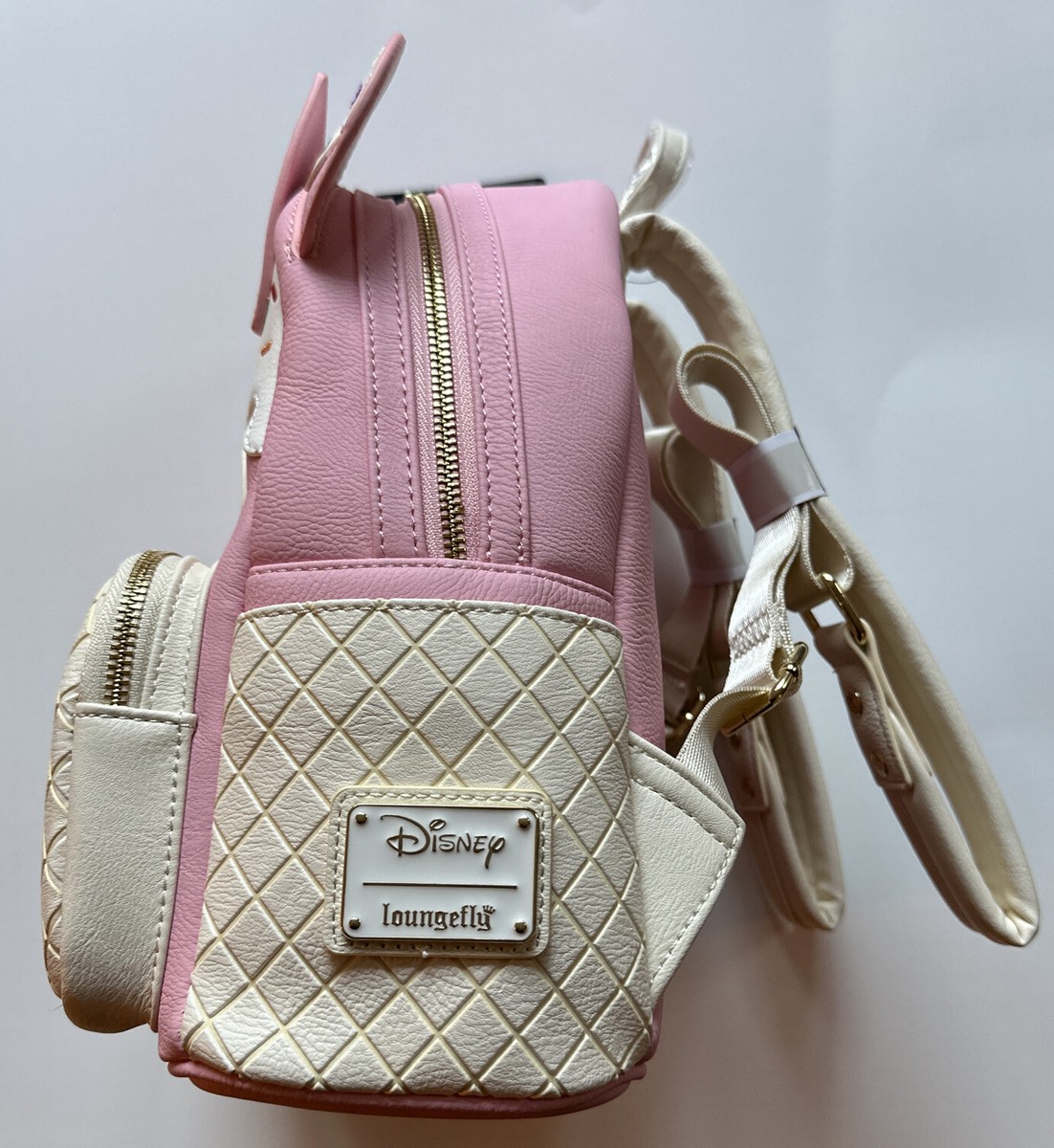 New Unopened Pink A La Mode Strawberry Sundae Loungefly Backpack NEW Loungefly Strawberry Sundae Minnie Mouse Mini Backpack  main image 4