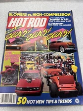 1985 October Hot Rod Magazine 85 Super Naturals Cars T6