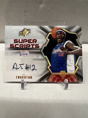 2007-08 Upper Deck Spx Super Scripts Al Thornton