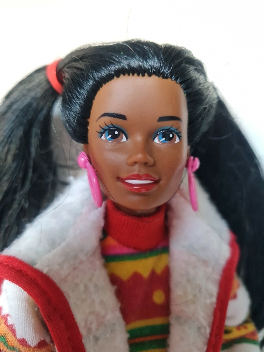 BARBIE MATTEL CHRISTIE BENETTON 1990 #9407 BAMBOLA DOLL BLACK - Main Image