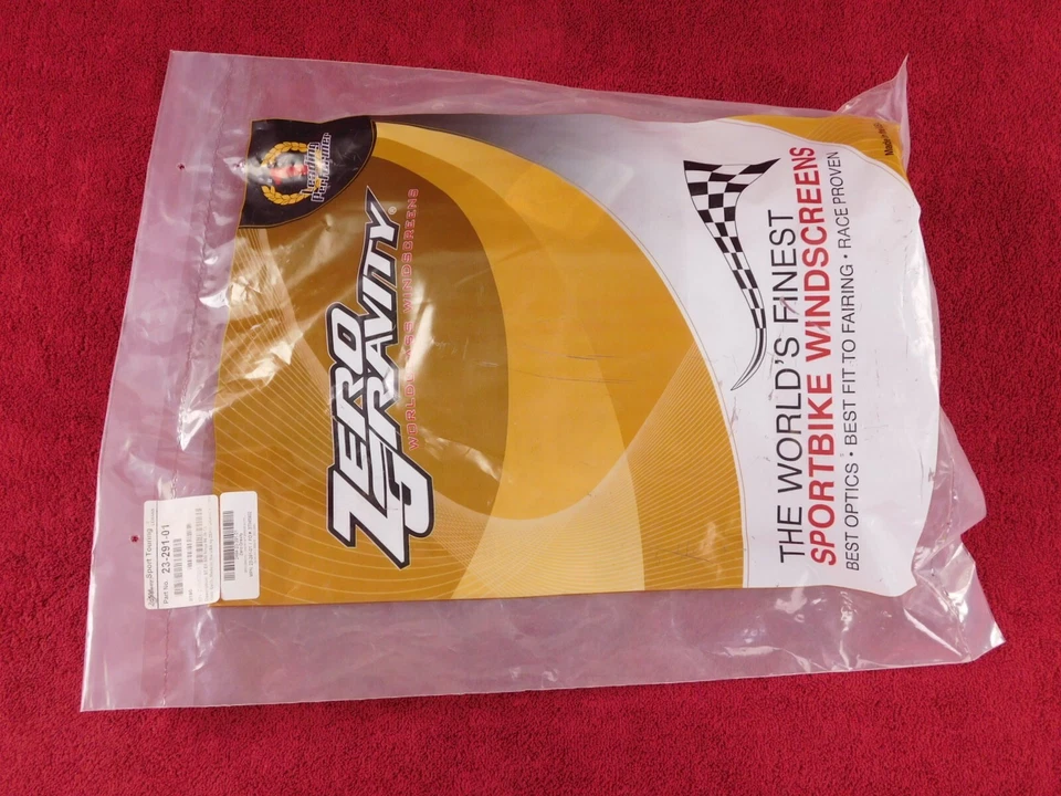 Zero Gravity Sport Touring Windscreen Clear P/N 23-291-01  94-09 Ninja 500 EX500 - Image 4 of 4