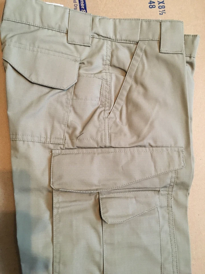 Truspec 24/7 Ladies Tactical Pants Khaki 4X30 1095543 - Image 2 of 2