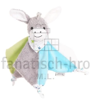 Sterntaler Schmusetuch Esel Erik klein Kuscheltuch Schnuffeltuch Sterne Rassel