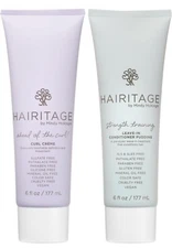 HAIRITAGE BY MINDY MCKNIGHT CURL CRÈME AND LEAVE-IN CONDITIONER SET 12oz TOTAL