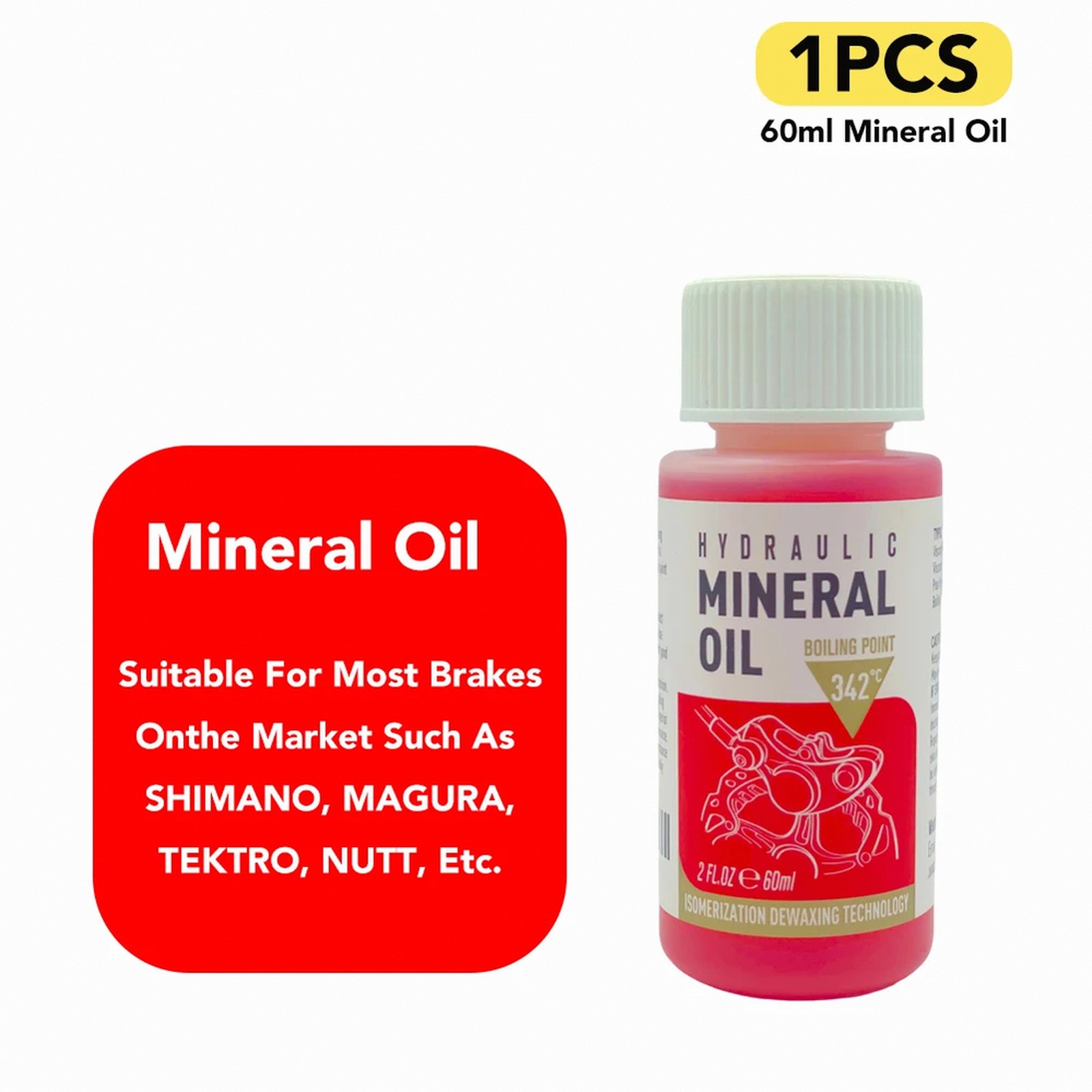 Bicycle Brake Mineral Oil 60ML Hydraulic Disc Brake Oil Blee