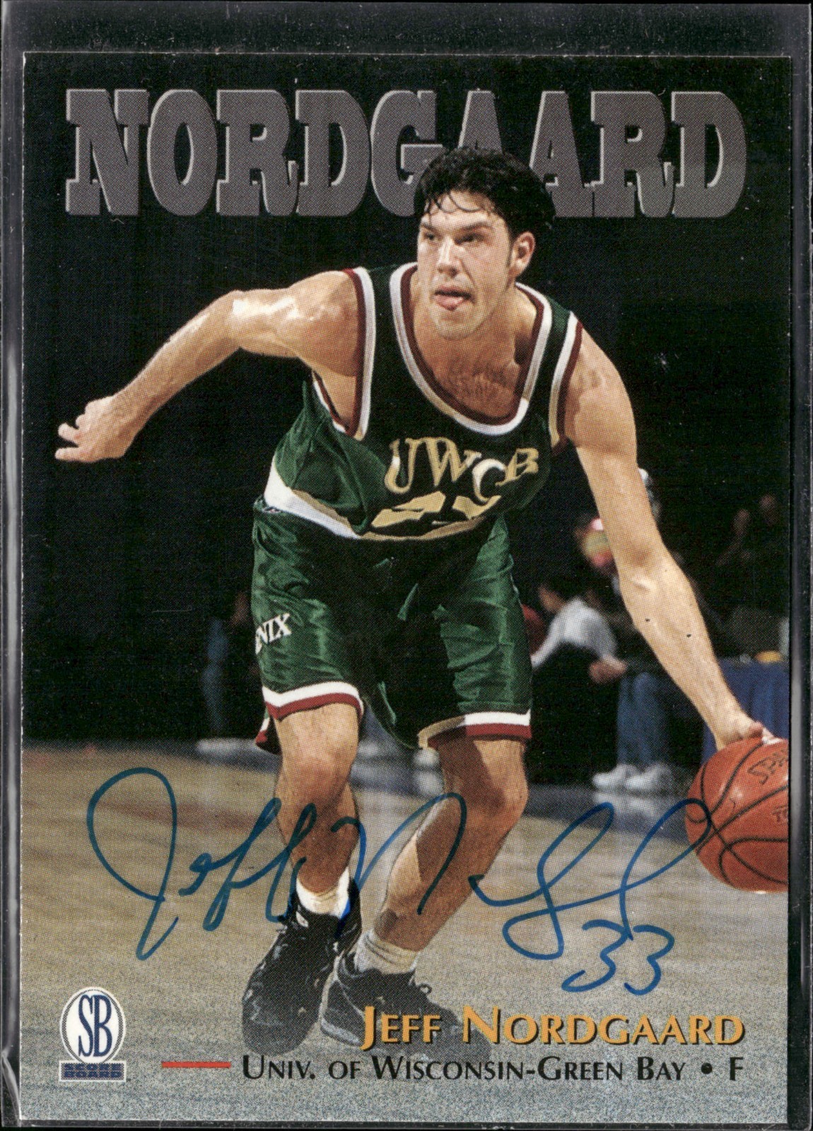 1996 Score Board Jeff Nordgaard RC Auto