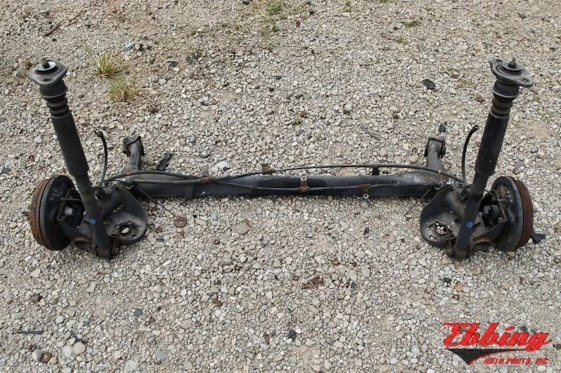Loaded Beam Axle Assembly With Drum Brakes Fits 2006-2011 Hyundai Accent 698869 - Image 2 of 4