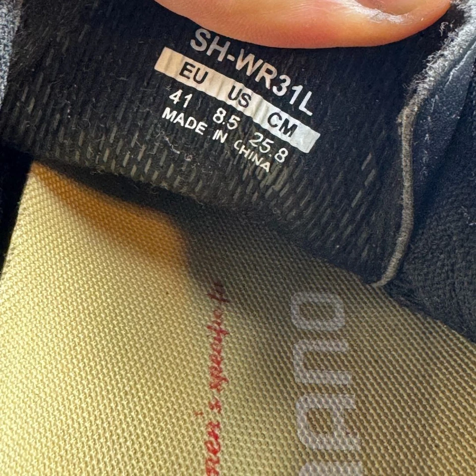 Shimano Women’s SH-WR31L Road Bike Shoes – SPD-SL – Black – 8.5 - Image 3 of 3