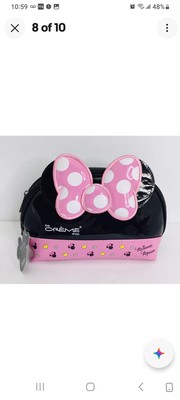 The Creme Shop Disney Minnie Mouse Makeup Cosmetic Bag - 