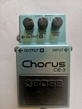 1980s Boss CE-3 Chorus guitar pedal - made in Japan 