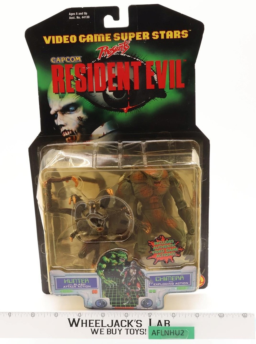 Hunter & Chimera Resident Evil 1998 ToyBiz Action Figure NEW MOSC
