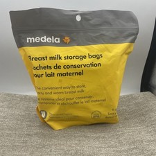 Medela Breast Milk Storage Bags, 50 Count - Brand New 6oz 180ml