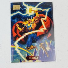 1994 Fleer Marvel Masterpieces 124 Thor Hildebrandt Trading Card