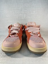 Lucky Step Womens Sparkle Rhinestone Fashion Sneakers Bling Glitter Roaring Shoe