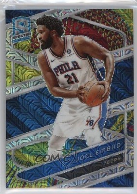 2023-24 Panini Spectra Meta Prizm 6/25 Joel Embiid #78 3d3