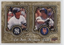 2009 Upper Deck A Piece of History Gold 40/75 Alex Rodriguez David Wright 05k6