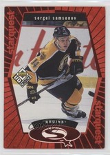 1998-99 Upper Deck UD Choice Starquest Red Sergei Samsonov #SQ6 4ry