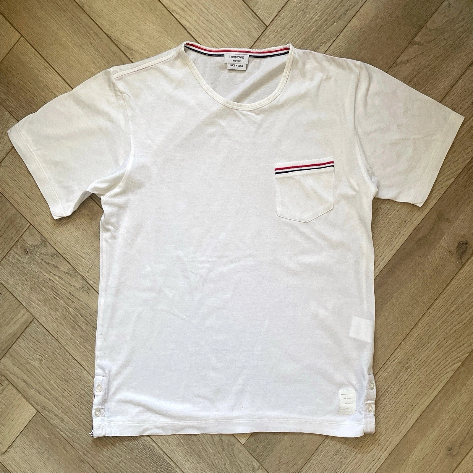 T shirt giapponese Thom Browne Boxy