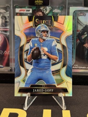 2025 Panini Select - Concourse Silver Prizm #69 Jared Goff Detroit