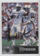 1997 Upper Deck NFL Legends Auto Dwight Stephenson #AL-169 Auto HOF 7xr