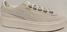 Sneaker da donna Puma Suede Platform Bling taglia 38 scamosciate merce di seconda scelta