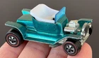 Vintage Hot Wheels Redline 1968 Aqua Hot Heap HK Version - Nice! No Reserve!