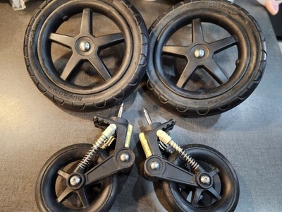 Bugaboo Cameleon 3 Kinderwagen Komplettset 4 Ersatzräder 2x vorne drehbar 2x hinten