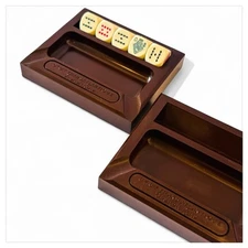 Pair Ashtray + Poker Dice Vintage Compagnie Générale Transatlantique '30