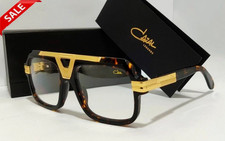 Cazal Sunglasses Tortoise  Gold Frame Clear Lens Men's Women's Eyewear