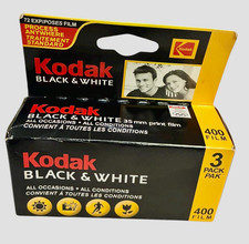 Kodak B W Black White Film ISO 400 35 MM 3x24 Exposure Exp 2007 041771672300