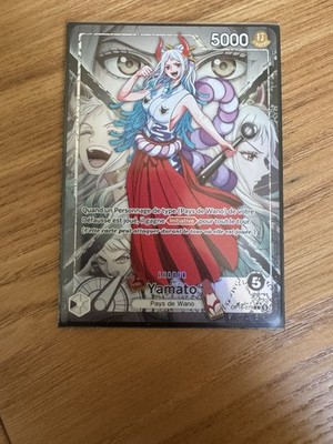 One Piece Karte Yamato OP16-079 Leader Alt Art Foil Französisch
