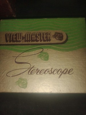 VINTAGE SAWYERS BAKELITE VIEW-MASTER Viewer  1950s Stereoscope IN BOX, W/ Reels