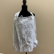 Boppy Nursing Cover Boho Gray Full Coverage Foldable Breastfeeding Cotton