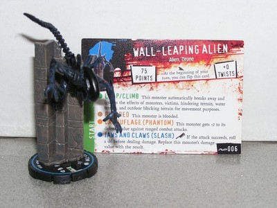 Horrorclix AVP #006 Wall-Leaping Alien