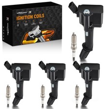 maXpeedingrods UF802 Set di 4 Bobine di Accensione Confezione e Candele Iridio Adatte...