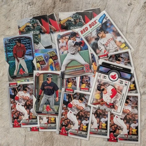 🔥Roman Anthony RC Topps Bowman Chrome Heritage (20) Card Lot🔥
