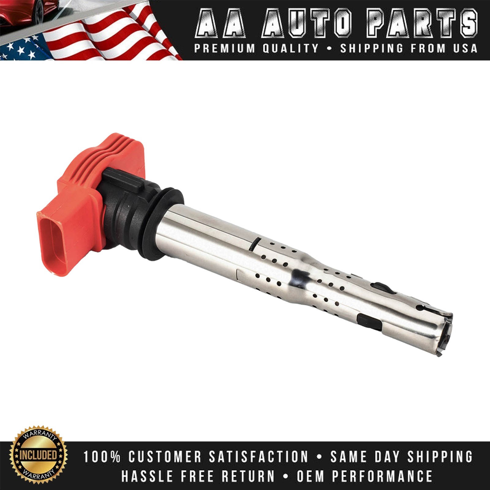 8 Ignition Coil & 8 Platinum Spark Plug for 2008-2010 Audi R8 4.2L V8 UF529