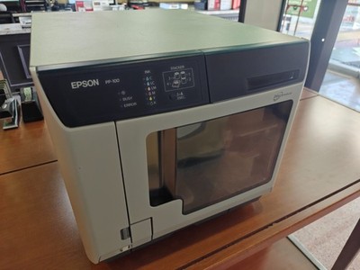 Epson PP-100 CD/DVD Inkjet Disc Producer.  With All 4 Stackers & Extra Ink