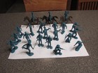 VINTAGE MARX FORT APACHE PLAYSET U.S. CAVALRY SOLDIERS MARKED 1967 — photo 1
