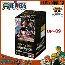 op09 booster box preorder Four Emperors Case (JP) Please note Japanese One Piece TCG Boxes typically do not come with external plastic shrink wrap One Piece OP-09 Booster Box