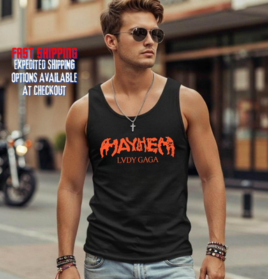 LADY GAGA タンクトップ THE MAYHEM BALL Lady Gaga Tank Top - The