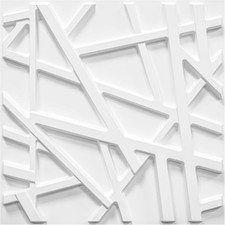33 Pack 3D Wall Panels for Interior Wall Decor 12''x12'' White Wall Panels