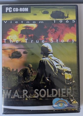 W.A.R. Soldiers PC CD-ROM Italian New Sealed