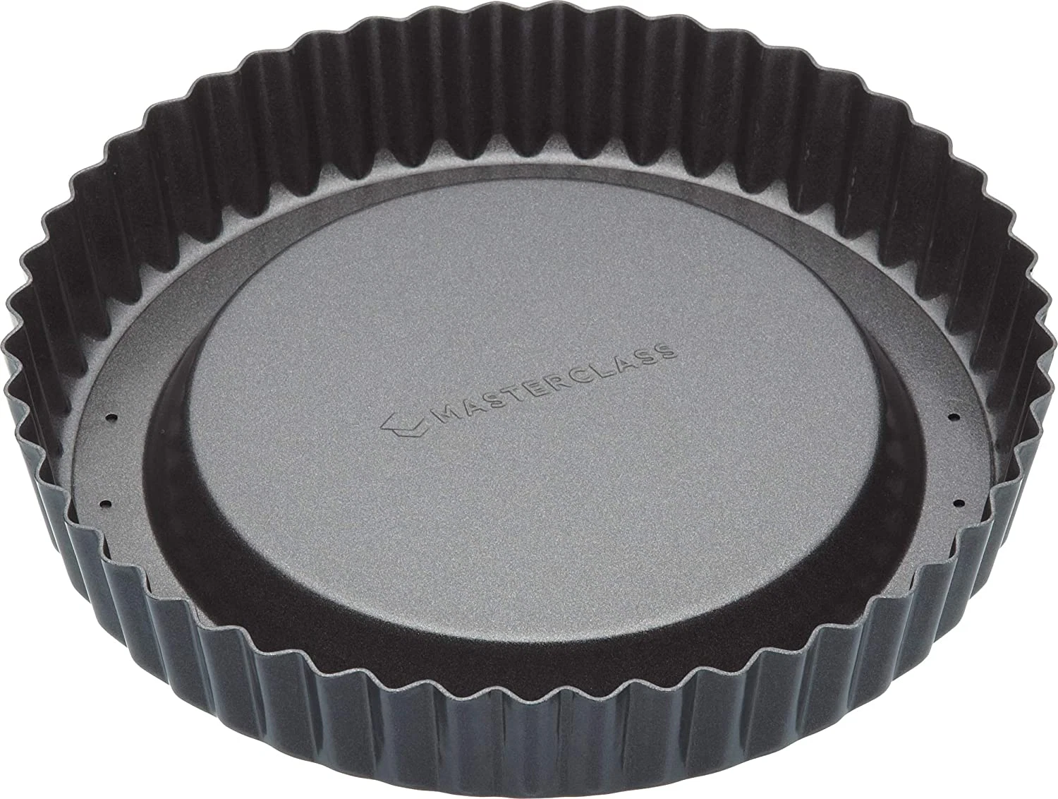 Masterclass KCMCHB84 Sponge Flan Tin with Loose Base and PFOA Non Stick, Heav...